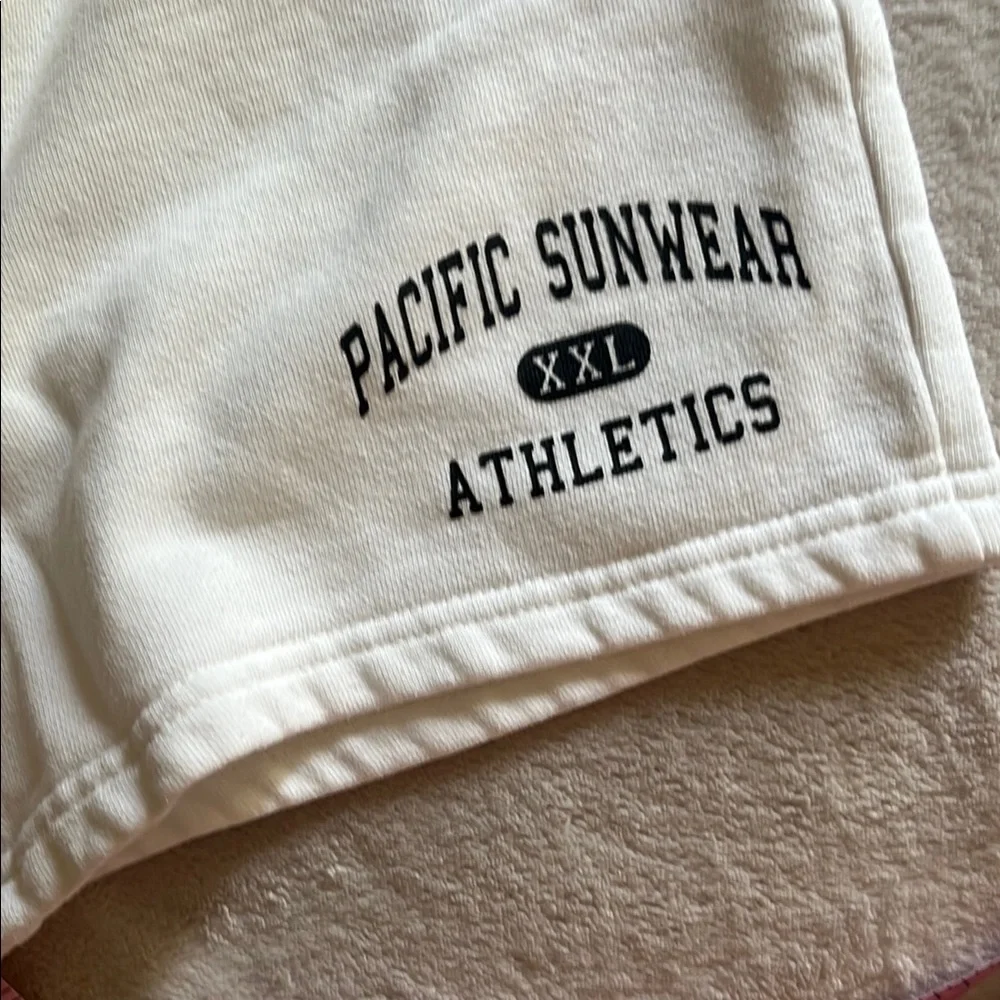 Pacific Sunwear PacSun White Athletic Women's Shorts S - Picture 4 of 6